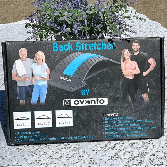 NIB Back Stretcher w/3 Stretch Levels, 139 Pressure Points - Picture 15 of 16